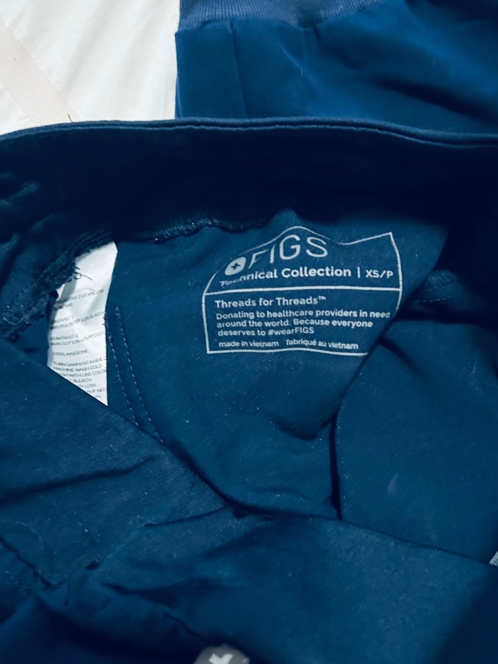Figs Navy Blue Joggers
